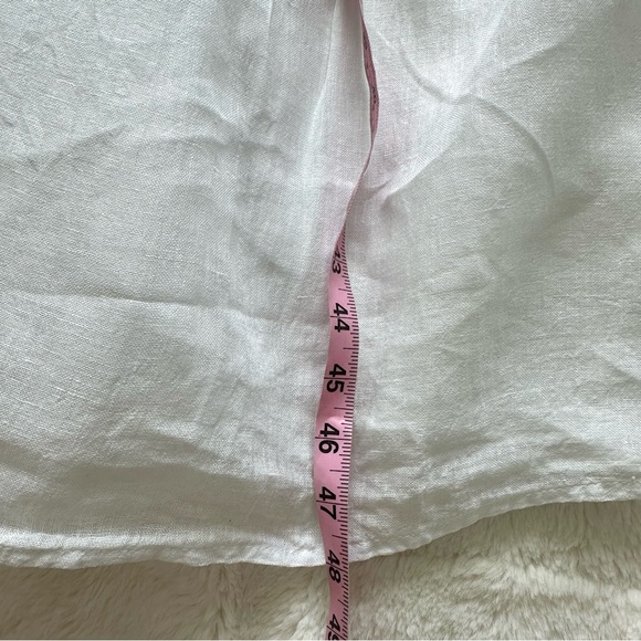 RUMER linen dress size S established with crystals Retail 580$ - Picture 9 of 11